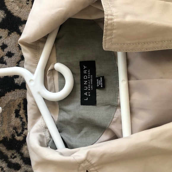 LAUNDRY Trenchcoat NWOT - Picture 2 of 5